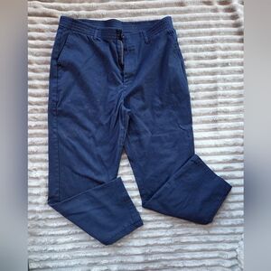 Architect Men's Navy Blue Chino Pants 36x28